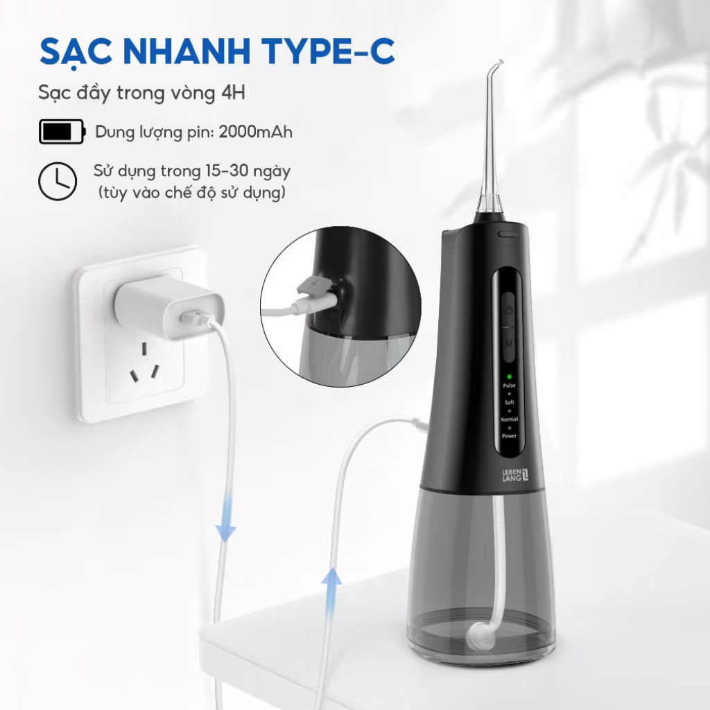 Máy tăm nước Lebenlang LBT1499