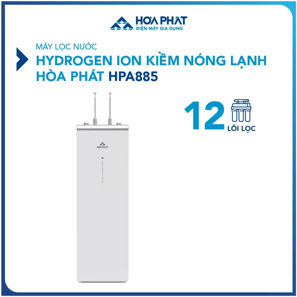 Máy Lọc Nước Hydrogen Ion Kiềm Hòa Phát HyperS HPA885