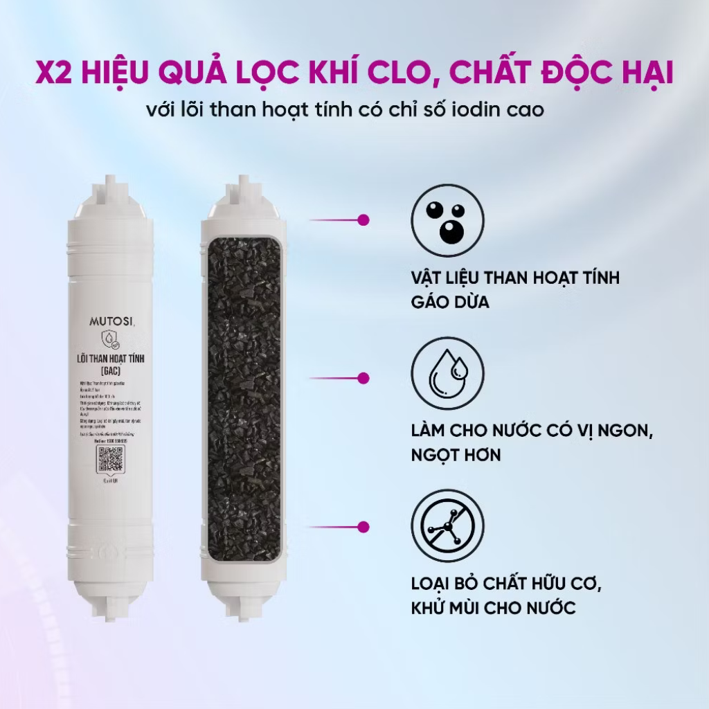 Máy Lọc Nước RO 12 Cấp Mutosi MP-S126