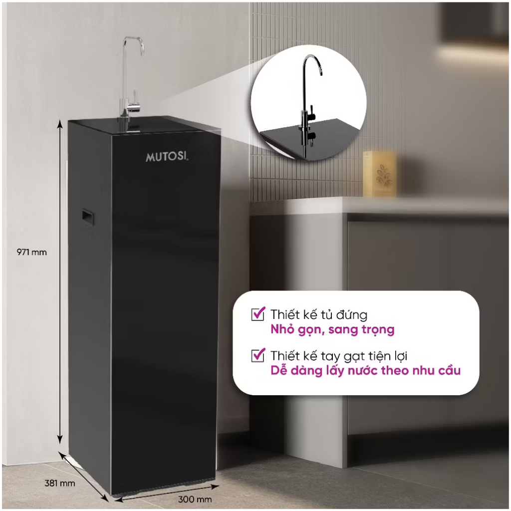Máy Lọc Nước RO 12 Cấp Mutosi MP-S126
