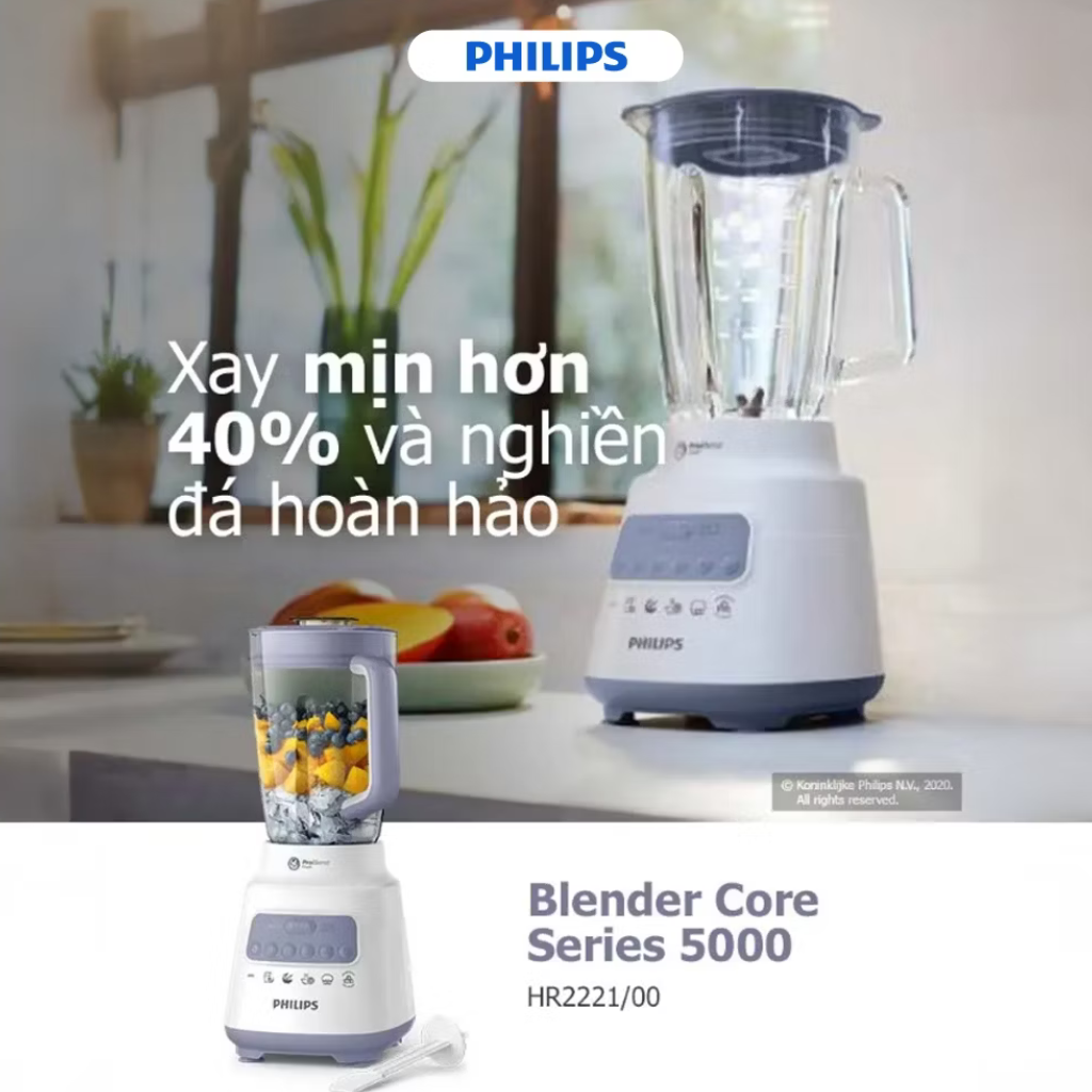 Máy xay sinh tố Philips HR2221/00