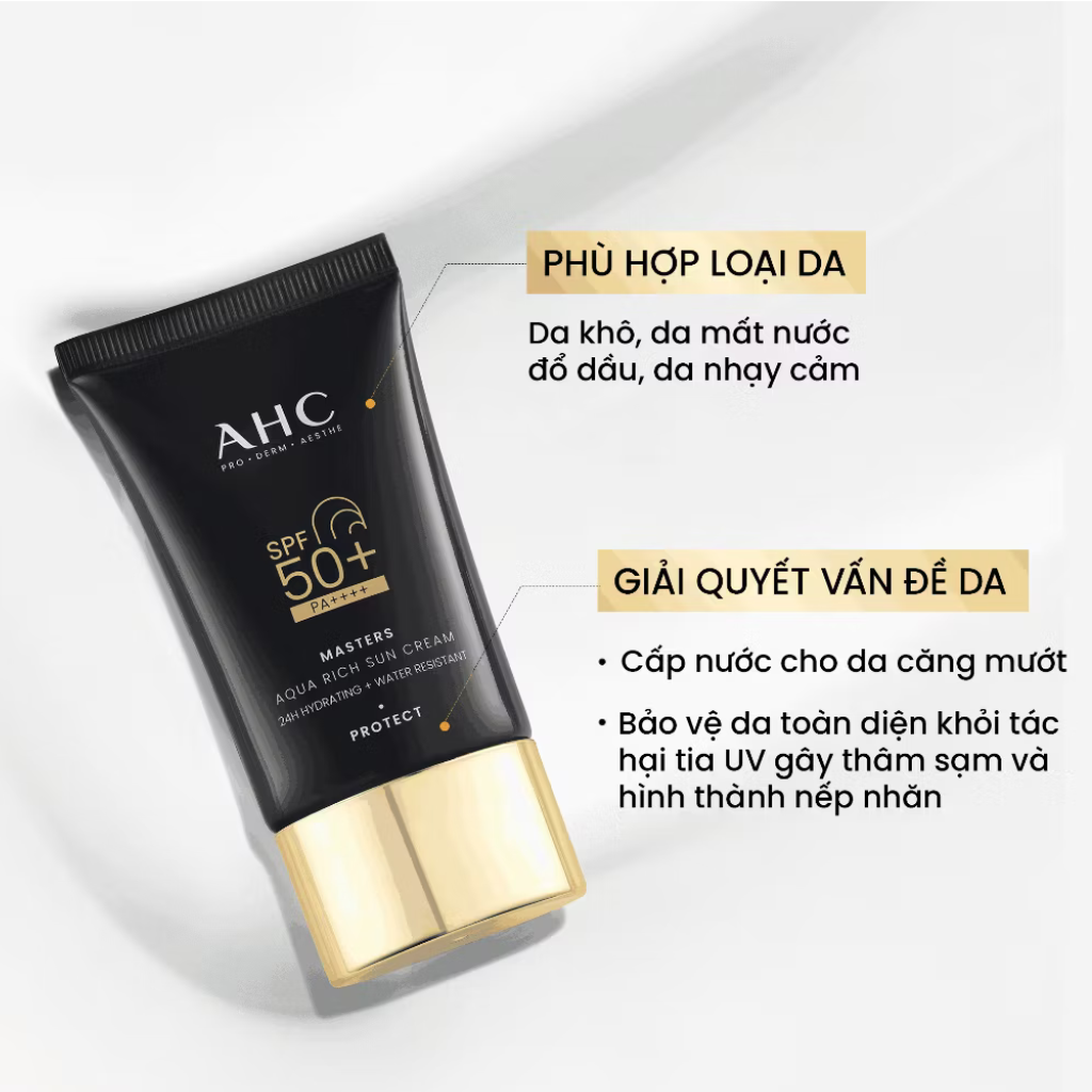 Kem chống nắng AHC Masters Aqua Rich Sun Cream