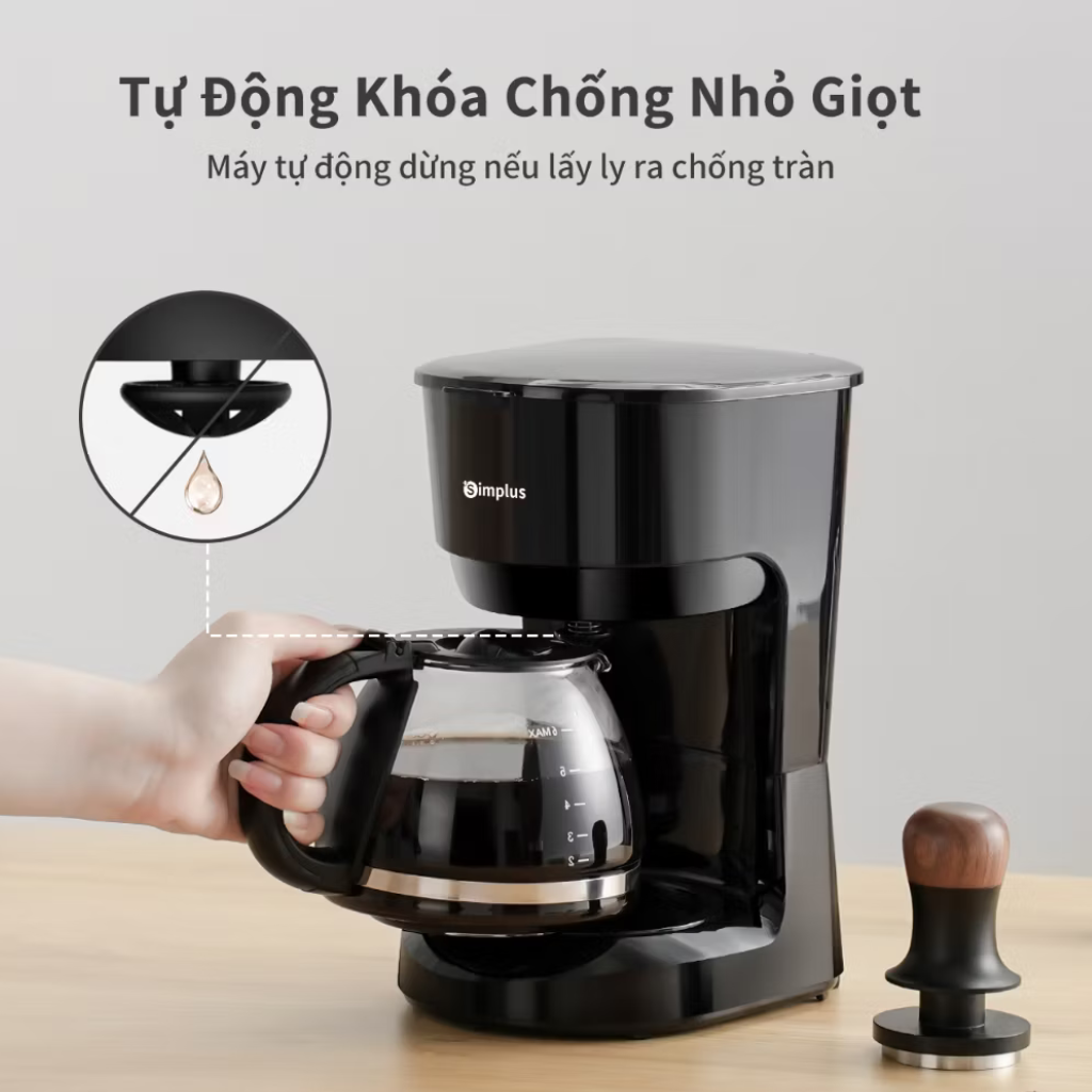Máy pha cà phê Simplus KFJH011