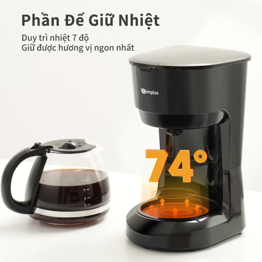 Máy pha cà phê Simplus KFJH011