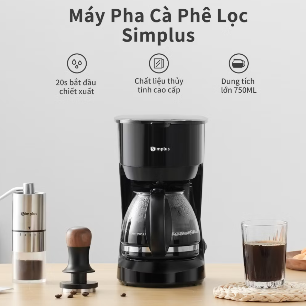 Máy pha cà phê Simplus KFJH011