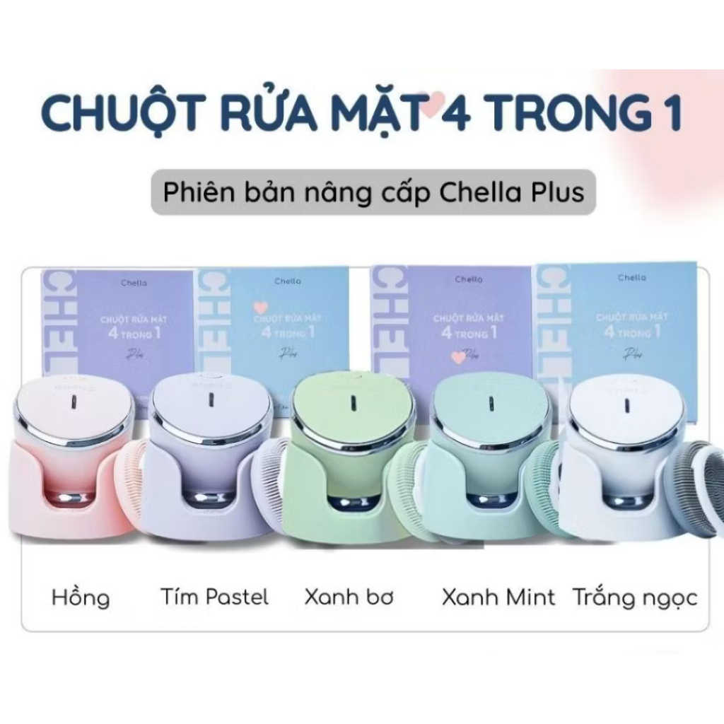 Máy Rửa Mặt Chella 4 in 1